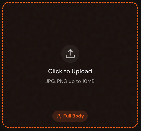 Upload photo step in AI Baby Dancer